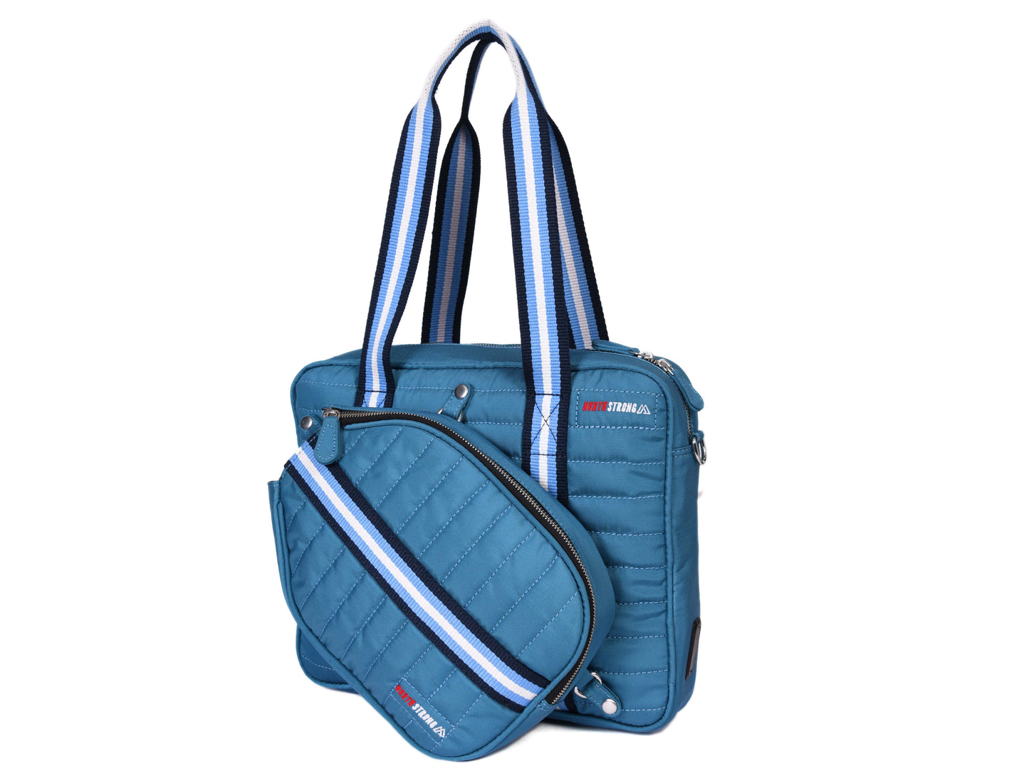 North Strong Split Pro Tetron Pickleball Bag With USB & Type C Charging Port (Sky Blue)