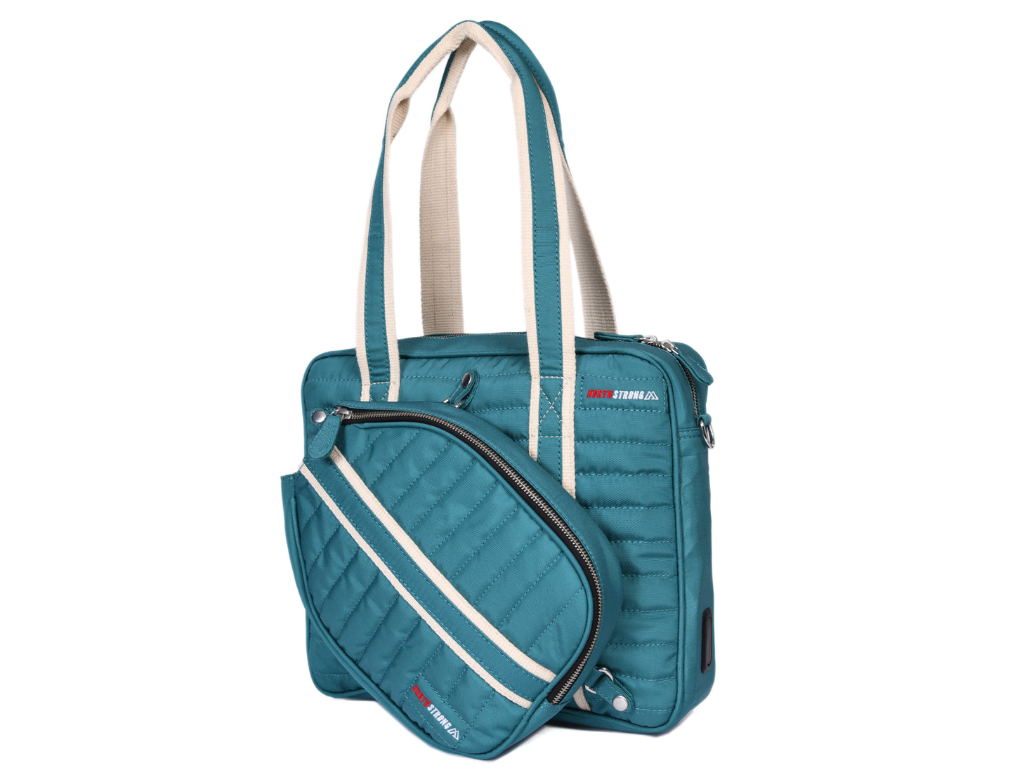 North Strong Split Pro Tetron Pickleball Bag With USB & Type C Charging Port (Cyan)