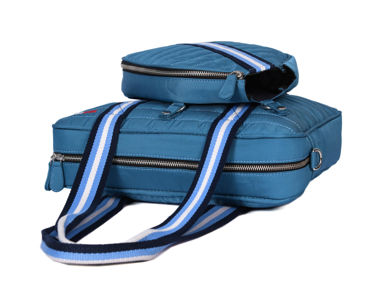 North Strong Split Pro Tetron Pickleball Bag With USB & Type C Charging Port (Sky Blue)